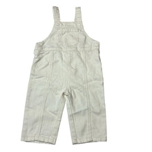 Load image into Gallery viewer, Unisex Seed, cream denim heritage overalls, EUC, size 1,