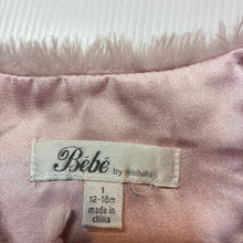 Load image into Gallery viewer, Girls Bebe by Minihaha, pink faux fur vest, GUC, size 1,