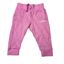 Load image into Gallery viewer, Girls Bonds, pink cotton blend track pants, elasticated, EUC, size 0,