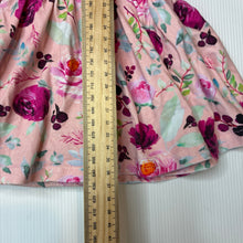 Load image into Gallery viewer, Girls Rock Your Baby, floral stretch cotton long sleeve romper dress, GUC, size 1, L: 37cm