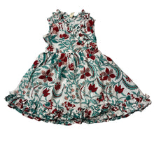Load image into Gallery viewer, Girls anokhi koki, floral cotton dress, EUC, size 1, L: 42cm