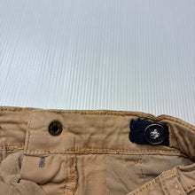 Load image into Gallery viewer, Boys Milky, tan cotton blend shorts, adjustable, FUC, size 1,