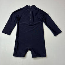 Load image into Gallery viewer, Unisex Seed, navy rashie suit, sun, EUC, size 1,