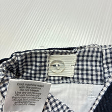 Load image into Gallery viewer, Boys Love Henry, check cotton shorts, adjustable, EUC, size 0,