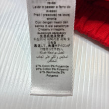 Load image into Gallery viewer, Unisex Petit Bateau, red cotton blend leggings / bottoms, elasticated, EUC, size 1-2,