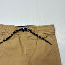 Load image into Gallery viewer, Boys Anko, tan stretch cotton shorts, elasticated, EUC, size 1,