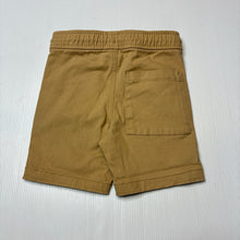 Load image into Gallery viewer, Boys Anko, tan stretch cotton shorts, elasticated, EUC, size 1,