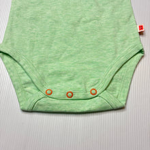 Load image into Gallery viewer, Boys Bambi Mini, stretch organic cotton singletsuit, crocodile, EUC, size 1,