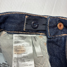 Load image into Gallery viewer, Girls H&amp;M, blue denim shorts, adjustable, EUC, size 3,