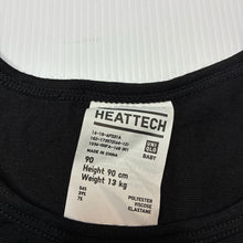 Load image into Gallery viewer, Unisex Uniqlo, HEATTECH black t-shirt, GUC, size 2,