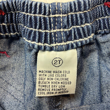 Load image into Gallery viewer, Boys blue, denim shorts, elasticated, EUC, size 2,