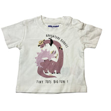Load image into Gallery viewer, Unisex Neo Nate, cotton t-shirt, dinosaur, EUC, size 00,