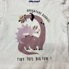 Load image into Gallery viewer, Unisex Neo Nate, cotton t-shirt, dinosaur, EUC, size 00,