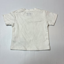Load image into Gallery viewer, Unisex Neo Nate, cotton t-shirt, dinosaur, EUC, size 00,