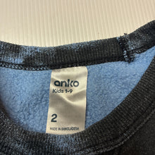 Load image into Gallery viewer, Boys Anko, cotton blend fleece lined sweater, GUC, size 2,