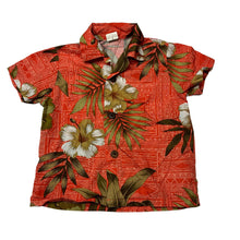 Load image into Gallery viewer, Boys Palmwave Hawaii, cotton short sleeve Hawaiian shirt, GUC, size 2,