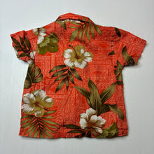 Load image into Gallery viewer, Boys Palmwave Hawaii, cotton short sleeve Hawaiian shirt, GUC, size 2,