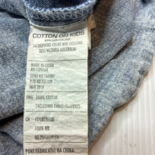 Load image into Gallery viewer, Boys Cotton On, blue denim long sleeve shirt, GUC, size 2,