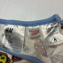 Load image into Gallery viewer, Boys Marvel, Spider-Man and Iron Man cotton pyjama top, GUC, size 1,