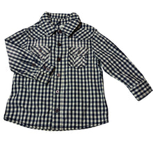 Load image into Gallery viewer, Boys Fred Bare, check cotton long sleeve shirt, GUC, size 2,