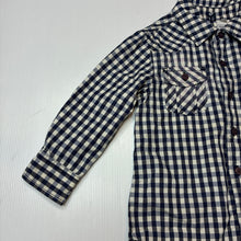 Load image into Gallery viewer, Boys Fred Bare, check cotton long sleeve shirt, GUC, size 2,