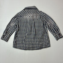 Load image into Gallery viewer, Boys Fred Bare, check cotton long sleeve shirt, GUC, size 2,