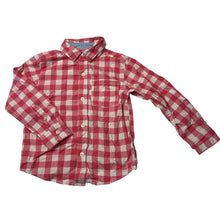 Load image into Gallery viewer, Unisex Carter's, check cotton long sleeve shirt, GUC, size 3,