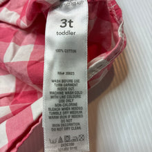 Load image into Gallery viewer, Unisex Carter's, check cotton long sleeve shirt, GUC, size 3,