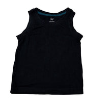 Load image into Gallery viewer, Unisex Favourites, black organic cotton tank top, GUC, size 2,