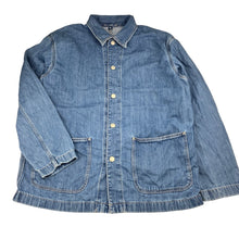 Load image into Gallery viewer, Boys Uniqlo, denim long sleeve shirt, GUC, size 13,