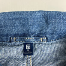 Load image into Gallery viewer, Boys Uniqlo, denim long sleeve shirt, GUC, size 13,