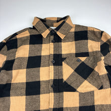 Load image into Gallery viewer, Boys H&amp;M, checked cotton long sleeve shirt, EUC, size 13,
