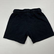 Load image into Gallery viewer, Boys KID, black cotton shorts, elasticated, FUC, size 1,