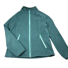 Load image into Gallery viewer, Girls Decathlon, fleece zip up sweater, FUC, size 8-9,