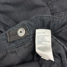 Load image into Gallery viewer, Boys Anko, black cotton cargo shorts, adjustable, GUC, size 12,