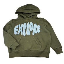 Load image into Gallery viewer, Boys Seed, khaki cotton hoodie sweater, wash fade, FUC, size 5,