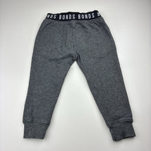 Load image into Gallery viewer, Unisex Bonds, grey track pants, elasticated, GUC, size 2,