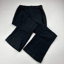 Load image into Gallery viewer, Girls REI, black fleece pants, elasticated, EUC, size 4-5,