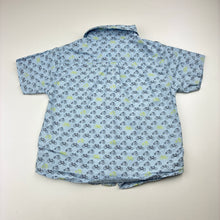 Load image into Gallery viewer, Boys Mick Mack, lightweight cotton short sleeve shirt, EUC, size 1-2,
