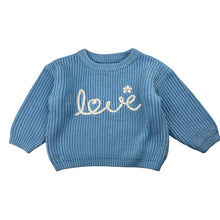 Load image into Gallery viewer, Girls SHEIN, chunky knit sweater / jumper, GUC, size 0,