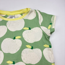 Load image into Gallery viewer, Unisex Next, cotton pyjama top, apples, GUC, size 4-5,