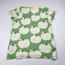 Load image into Gallery viewer, Unisex Next, cotton pyjama top, apples, GUC, size 4-5,