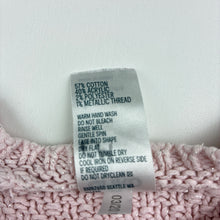 Load image into Gallery viewer, Girls Anko, pink knitted cardigan, marks lower front, FUC, size 1,