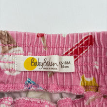 Load image into Gallery viewer, Girls Baby Boden, cotton shorts, elasticated, wash fade &amp; pilling, FUC, size 1,