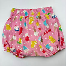 Load image into Gallery viewer, Girls Baby Boden, cotton shorts, elasticated, wash fade &amp; pilling, FUC, size 1,