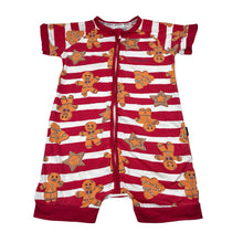 Load image into Gallery viewer, Unisex Bonds, zip wondersuit / zippy / romper, Christmas, FUC, size 3,
