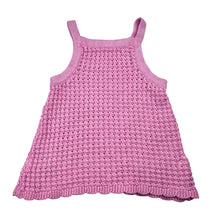 Load image into Gallery viewer, Girls Target, pink knitted cotton top, FUC, size 6,