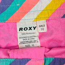 Load image into Gallery viewer, Girls Roxy, pink lightweight board shorts, EUC, size 10,