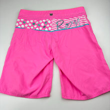 Load image into Gallery viewer, Girls Roxy, pink lightweight board shorts, EUC, size 10,
