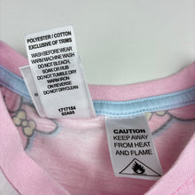 Load image into Gallery viewer, Girls San Rio, Hello Kitty lightweight pyjama top, FUC, size 12,
